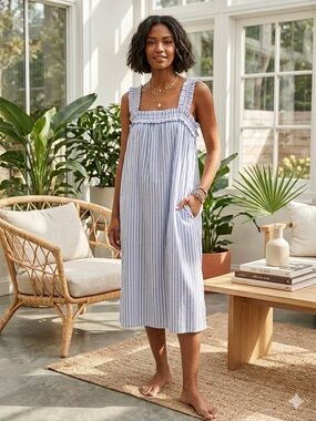 j crew button back midi dress Button-back Midi Dress For Women